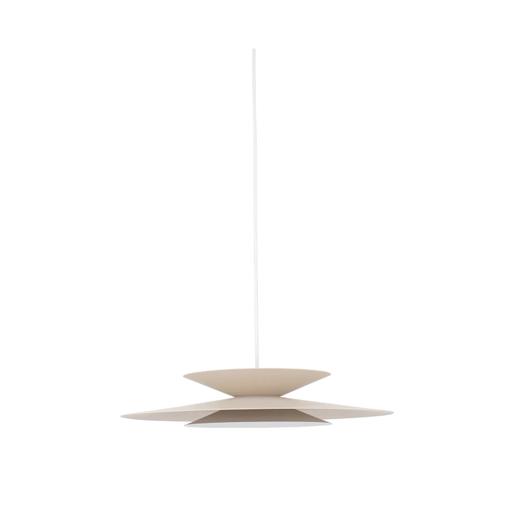 Lámpara colgante Rexor Beige