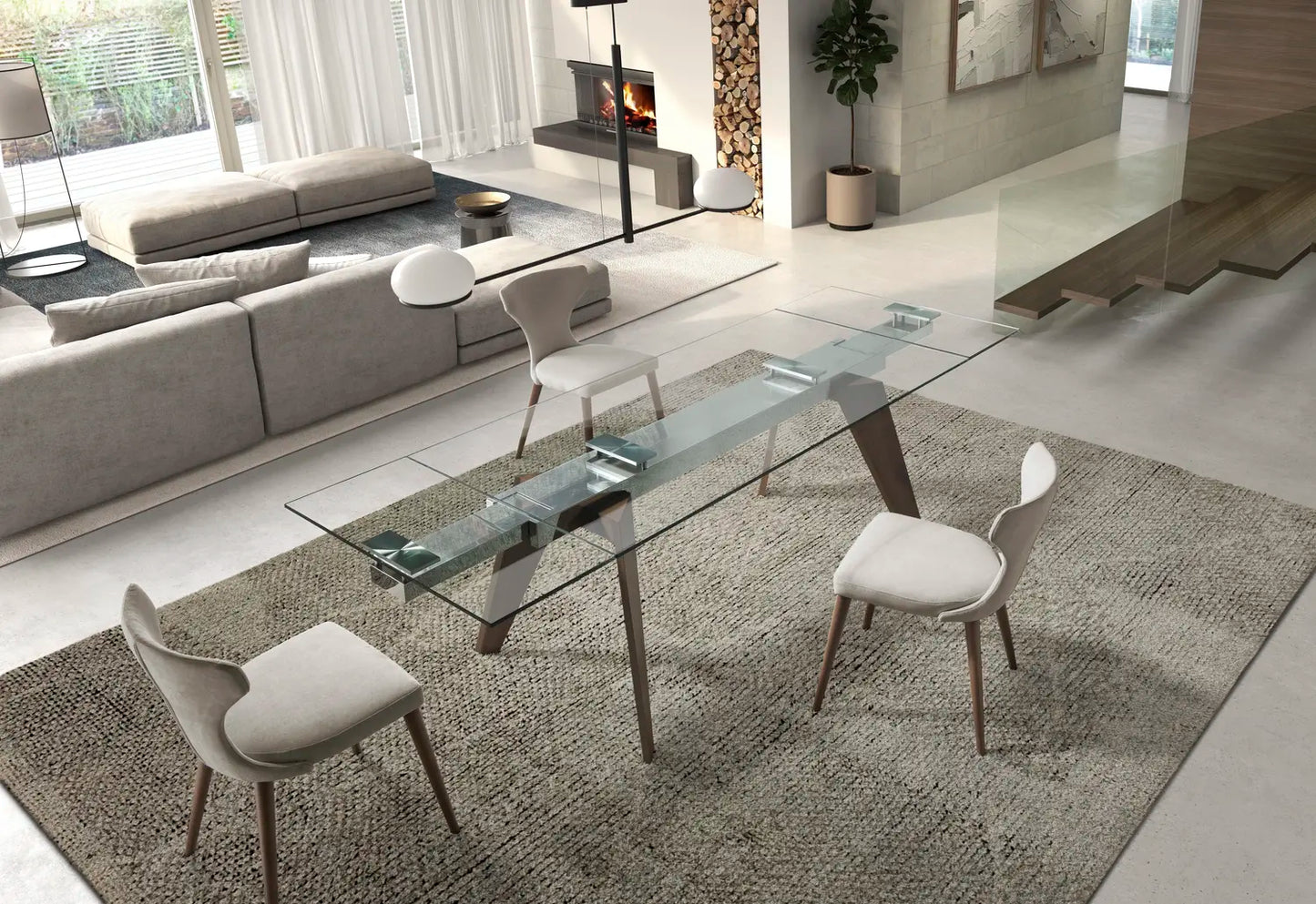 Tavolo Ext Glass