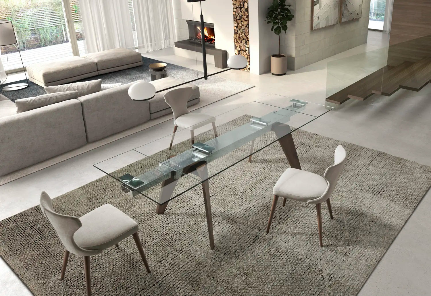 Tavolo Ext Glass