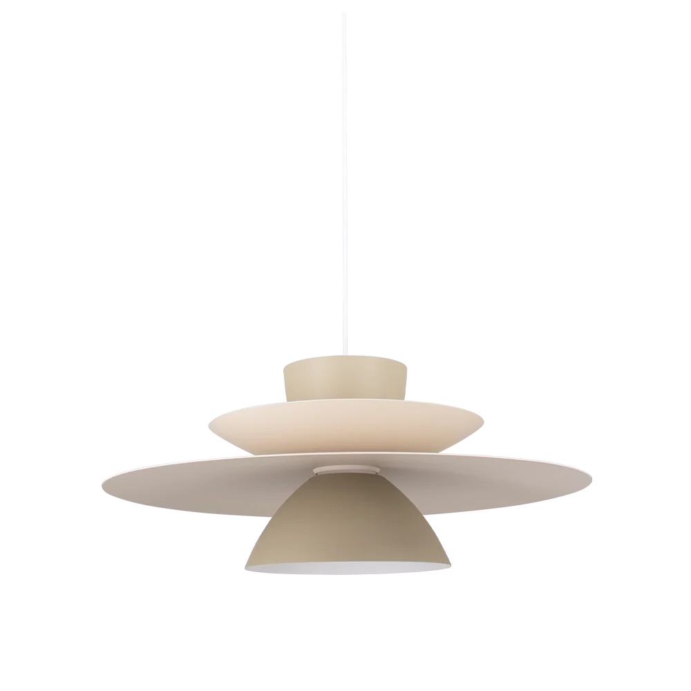 Lámpara colgante Nexo Khaki & Beige