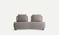 Modulo Sofa Central Lenk